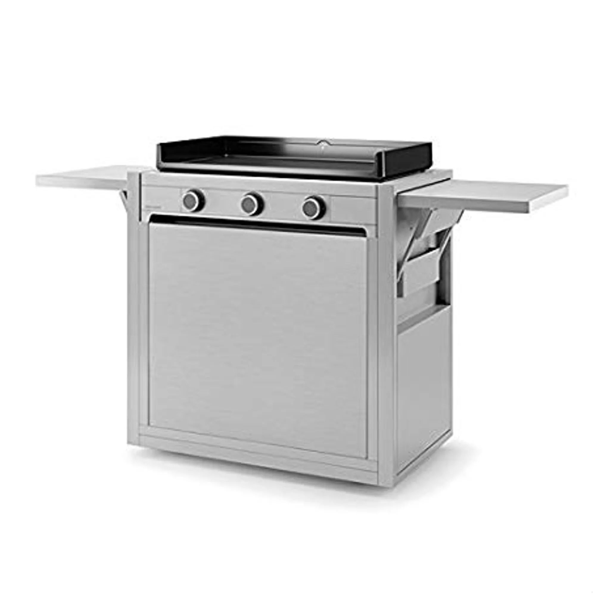 Geschlossener Grillwagen Forge Adour MODERN 75 Inox